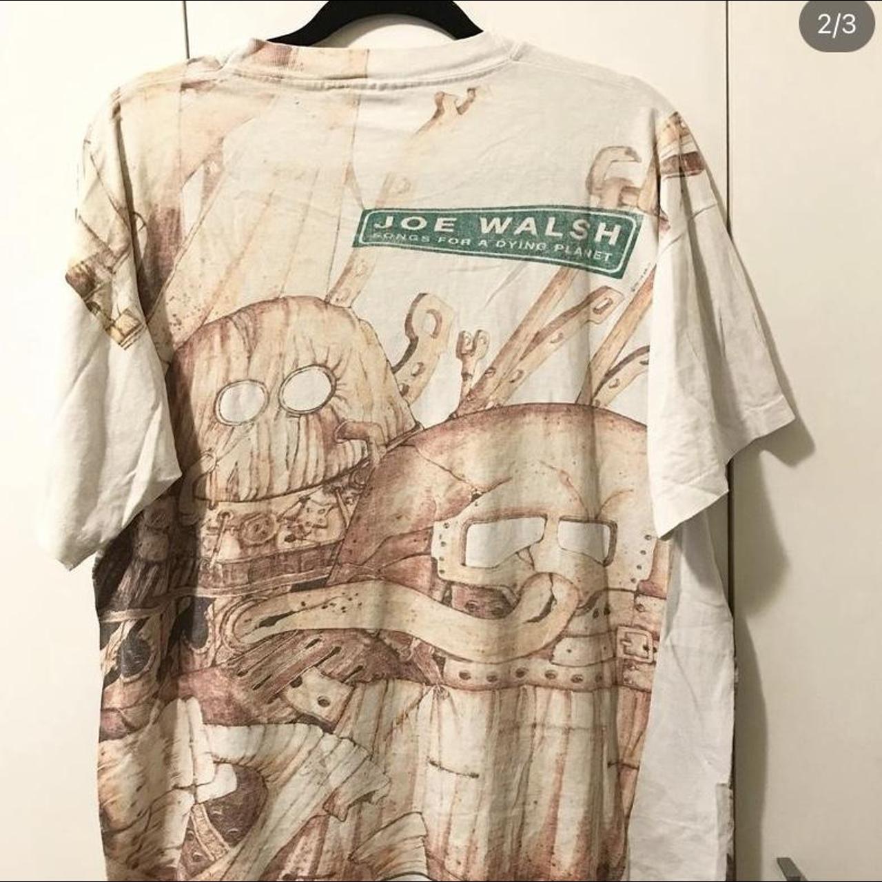 激レア Vintage JOE WALSH Tシャツ Amazon.com: Joe Walsh T Shirt Men's O Neck Short Sleeve Tees