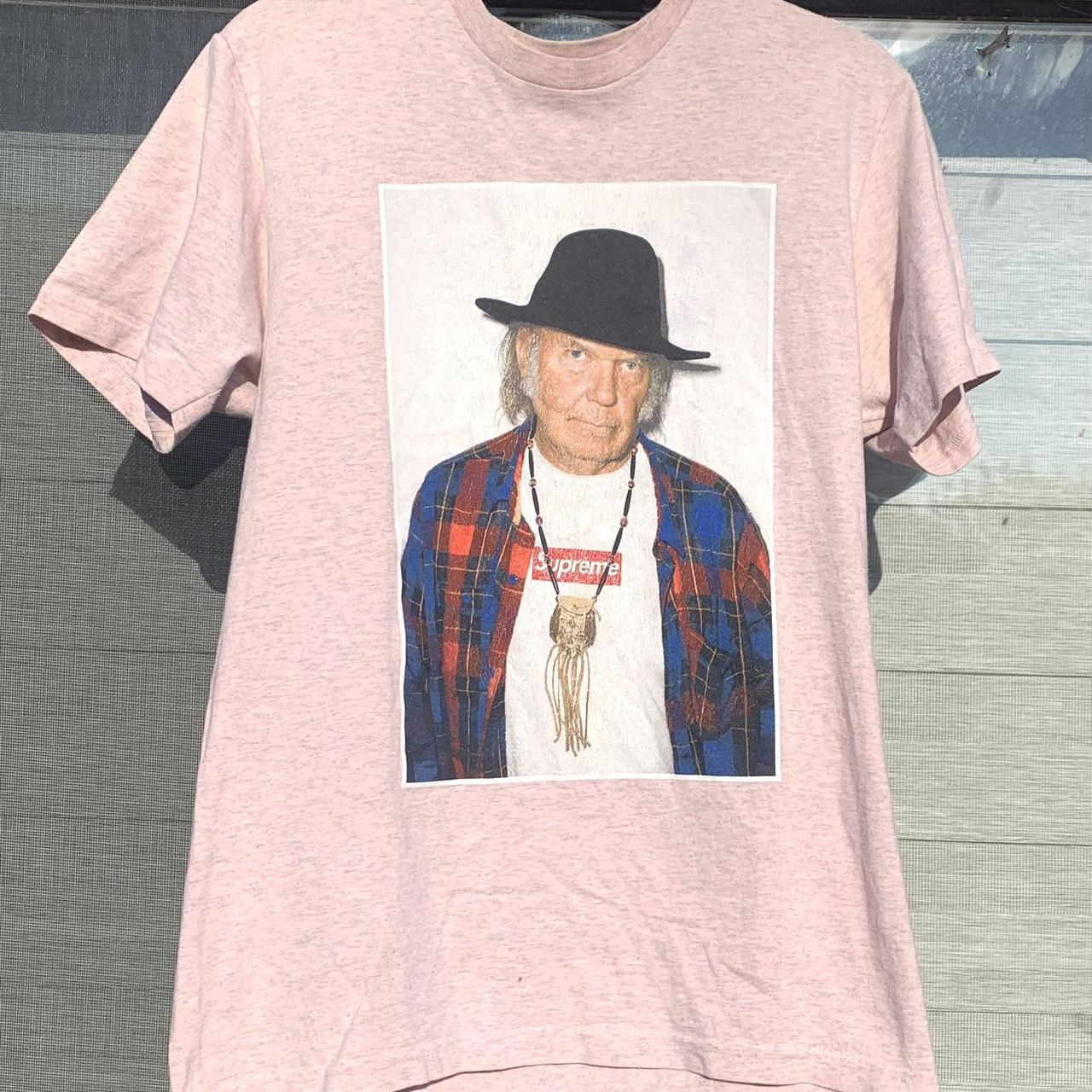 Neil young supreme t shirt online