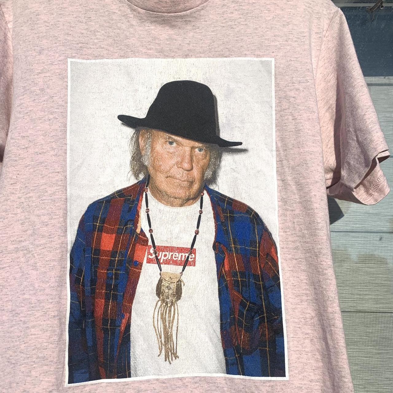 トップス Supreme Neil Young Tee White Supreme Neil Young Tee White Men's - SS15 - US