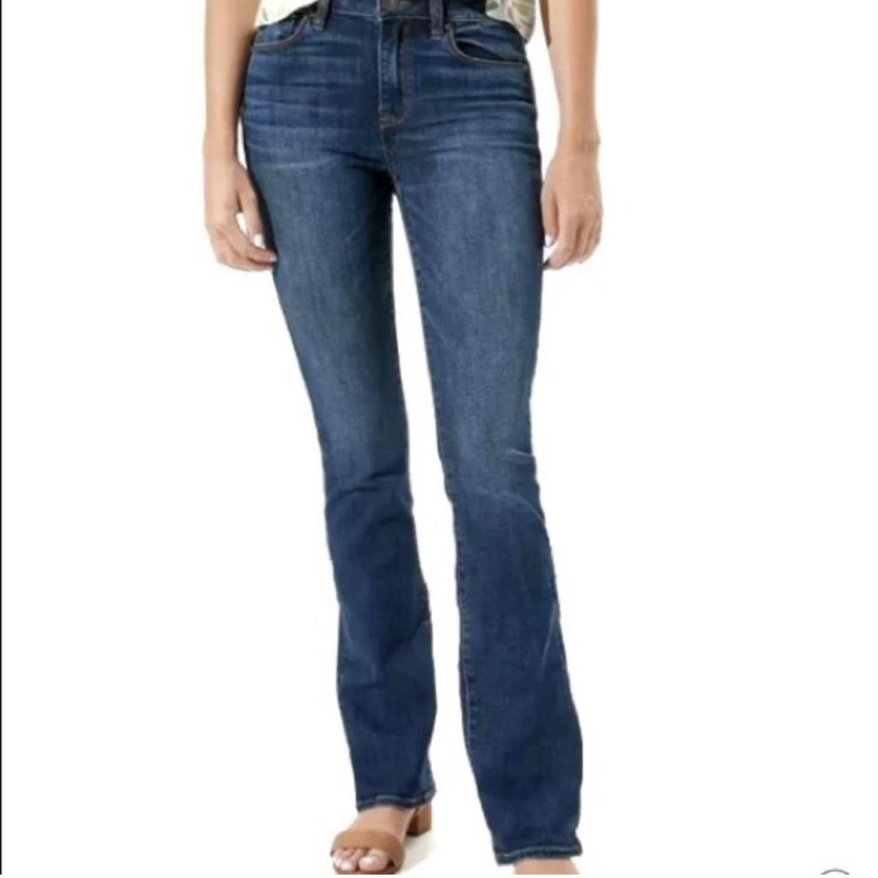 American eagle high rise skinny kick jeans in size... Depop