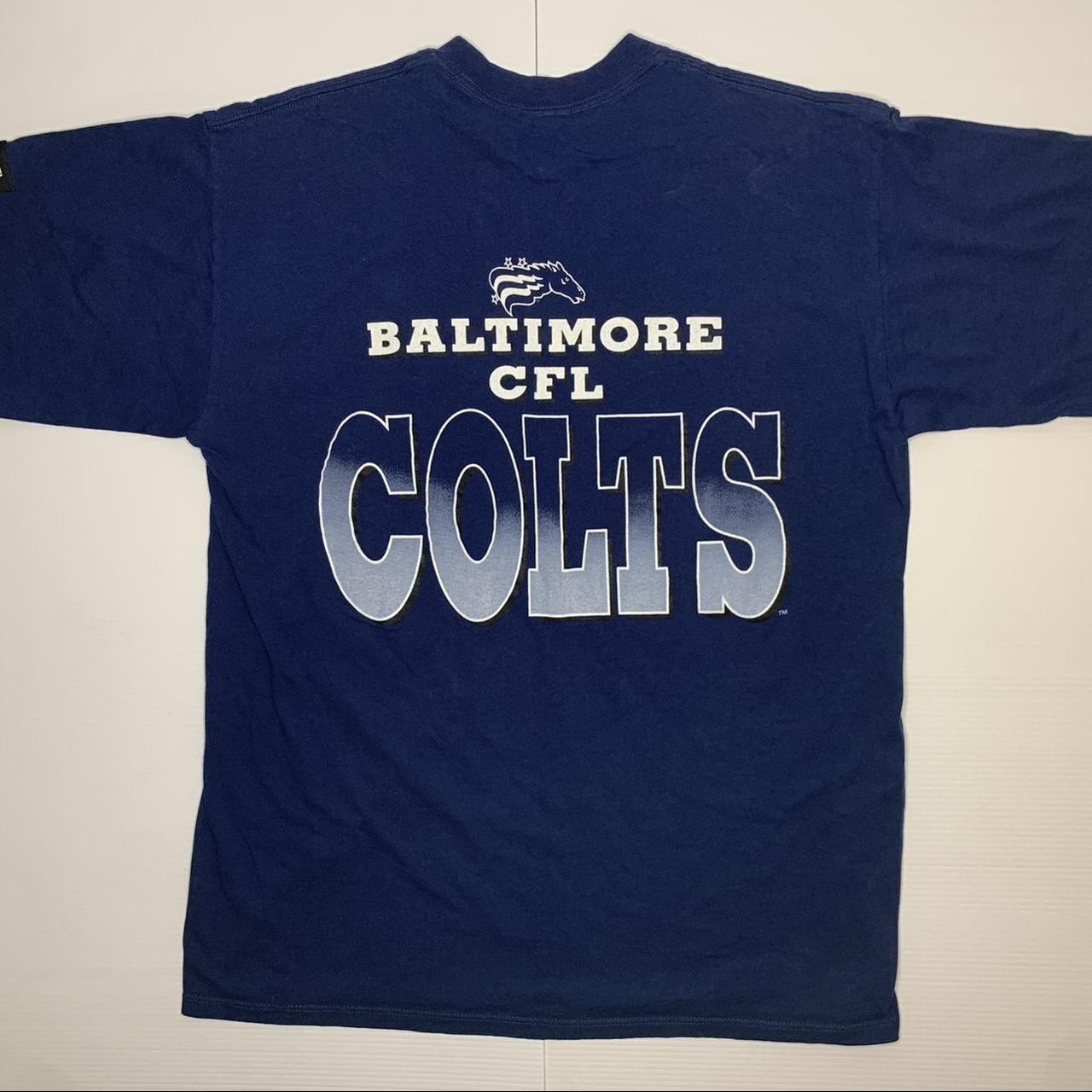 baltimore colts t shirt vintage