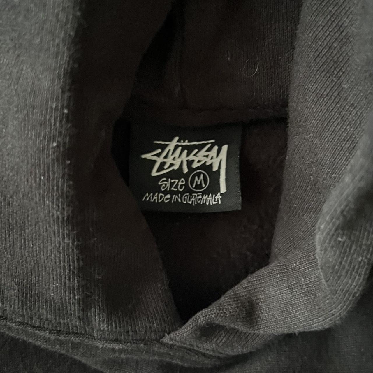 Stussy Black Exclusive LA Store Hoodie no hoodie... - Depop