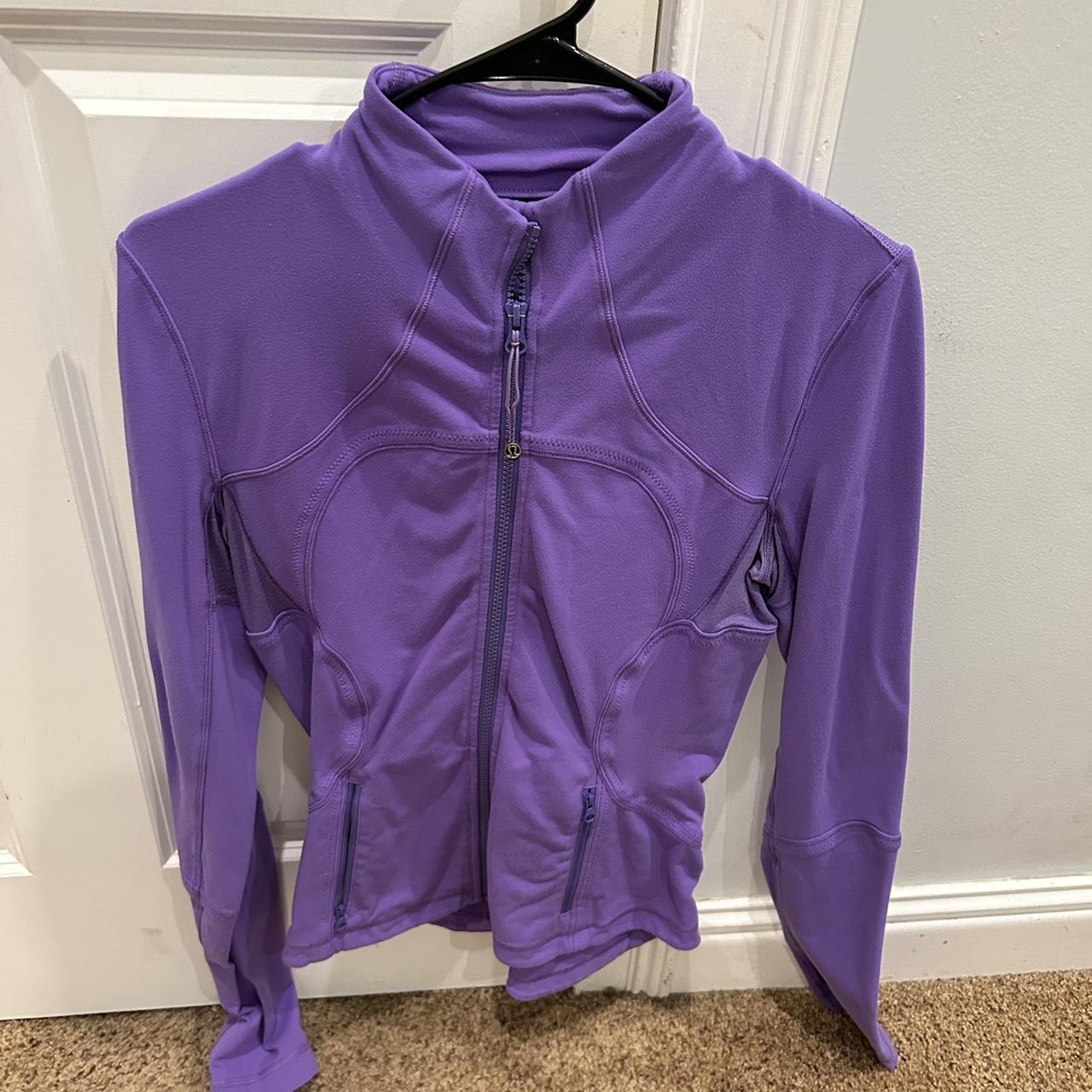 Lululemon Purple Zip Up Depop