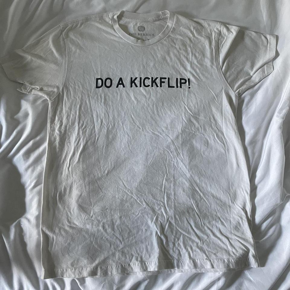 Do A Kickflip! Black T-Shirt