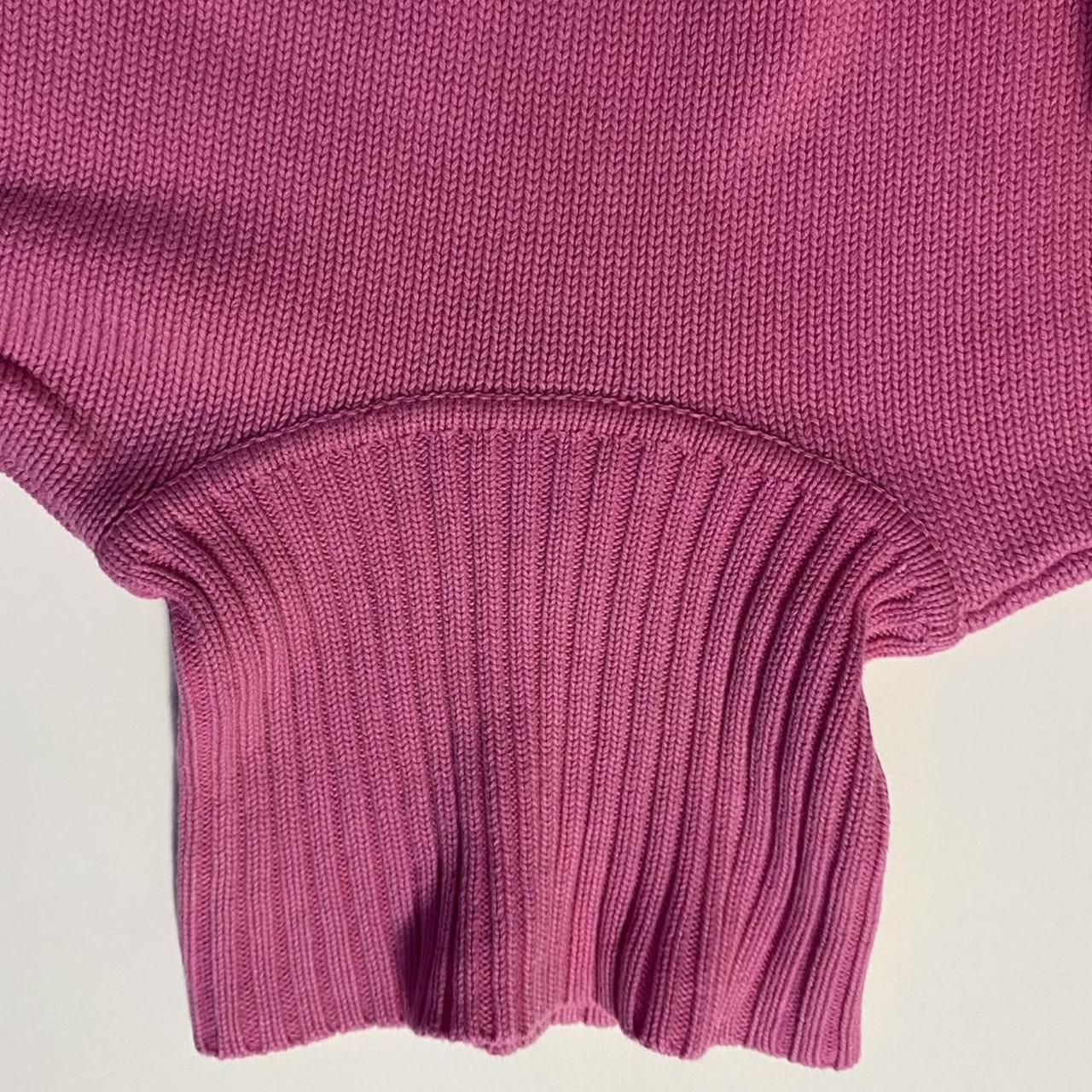 Polo Ralph Lauren Women's Pink and Green Jumper (6)