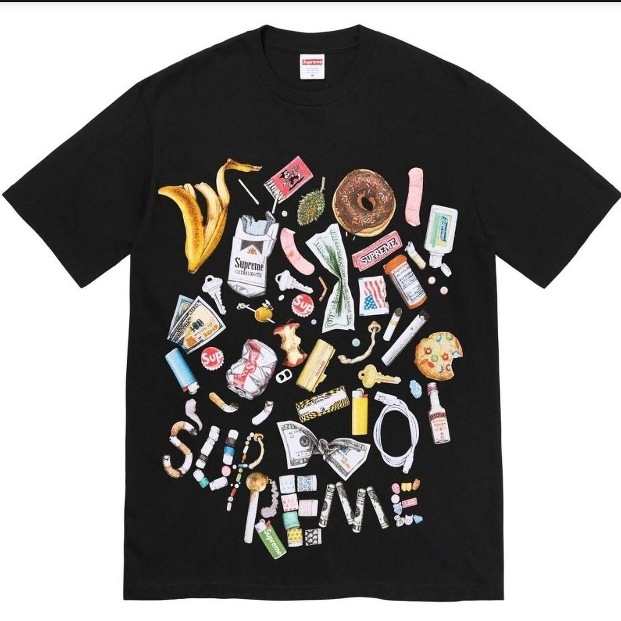 Supreme bling best sale tee red