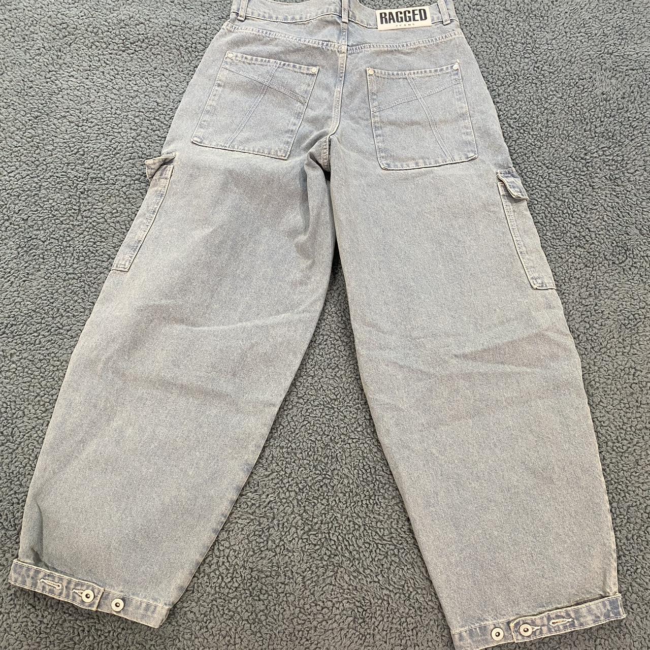 Ragged Priest wide leg cargo jeans Brand new with... - Depop