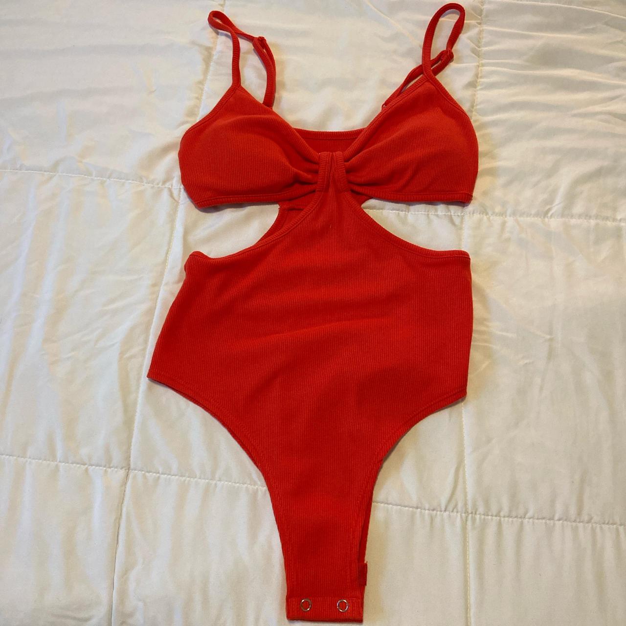 Red bodysuit size S