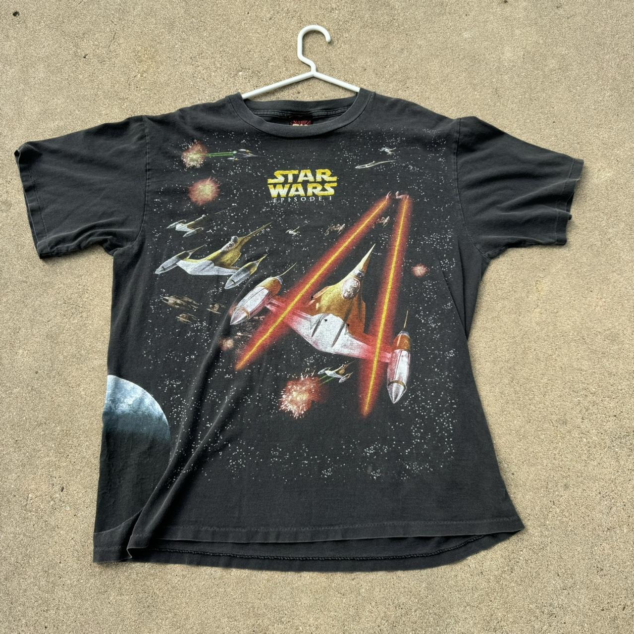 Vintage Star Wars episode 1 death mail t-shirt hotsell mens medium