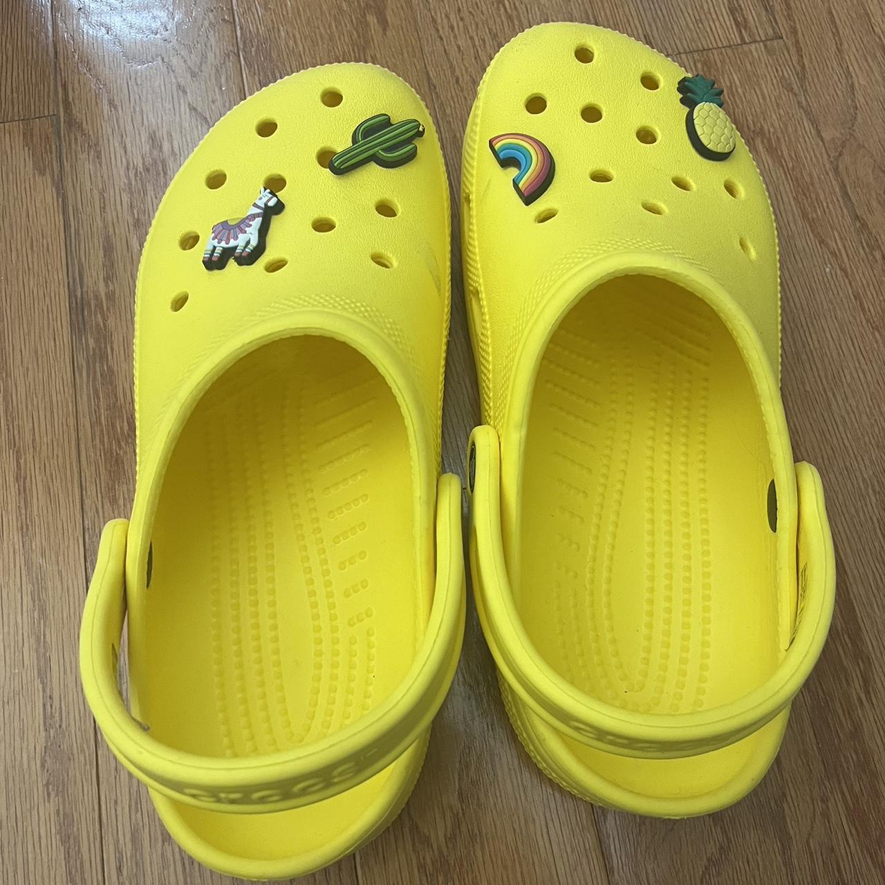 Yellow jibbitz best sale