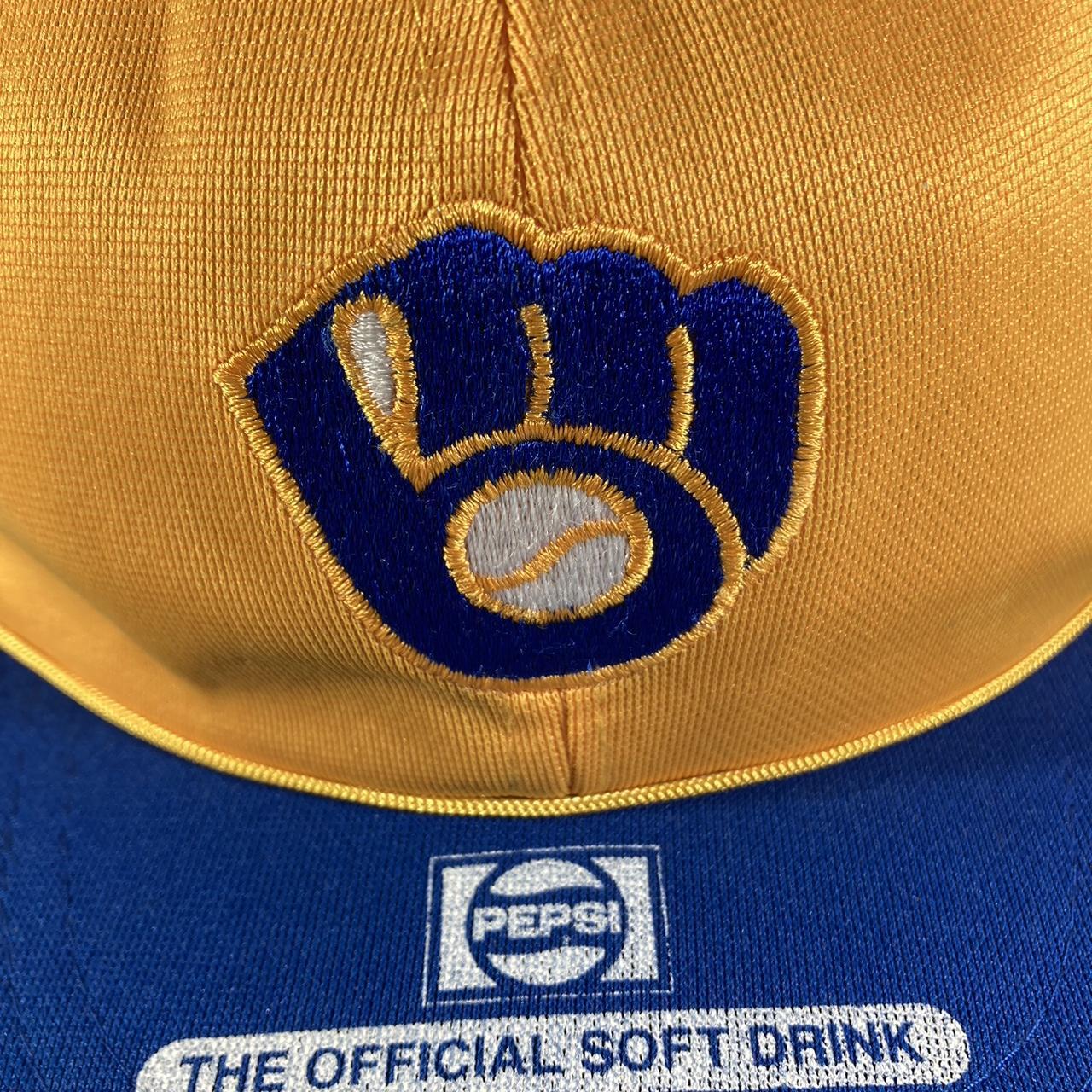 Vintage 80s MLB Milwaukee Brewers Promotional - Depop