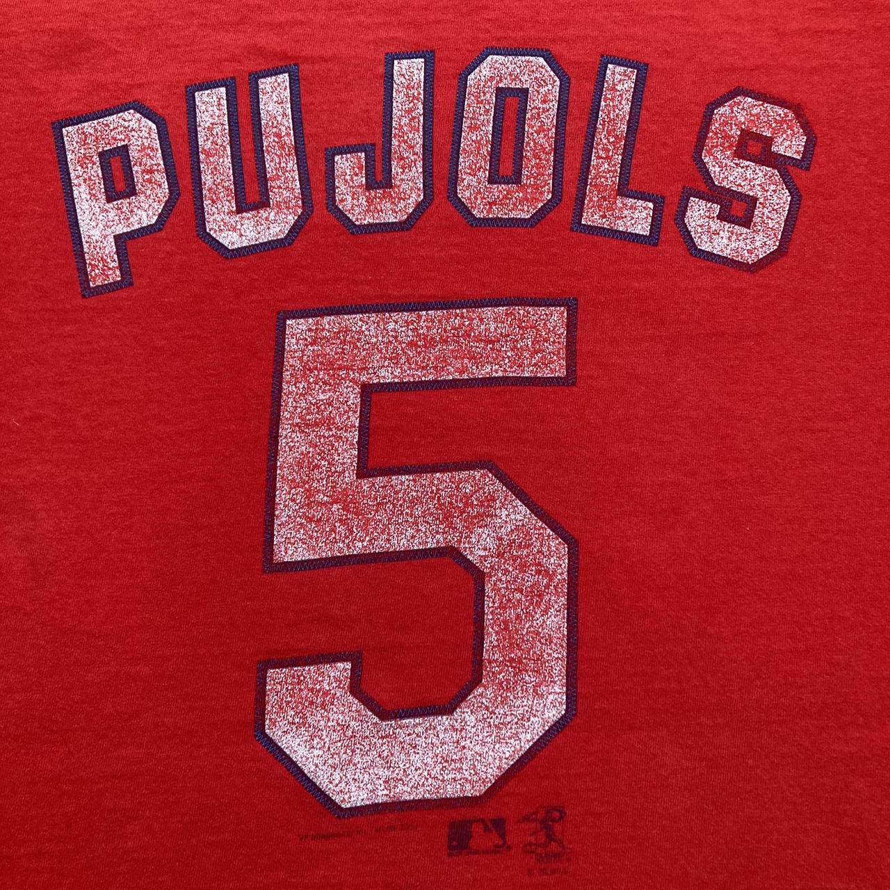 MLB St. Louis Cardinals Baseball Pujols Red Jersey - Depop