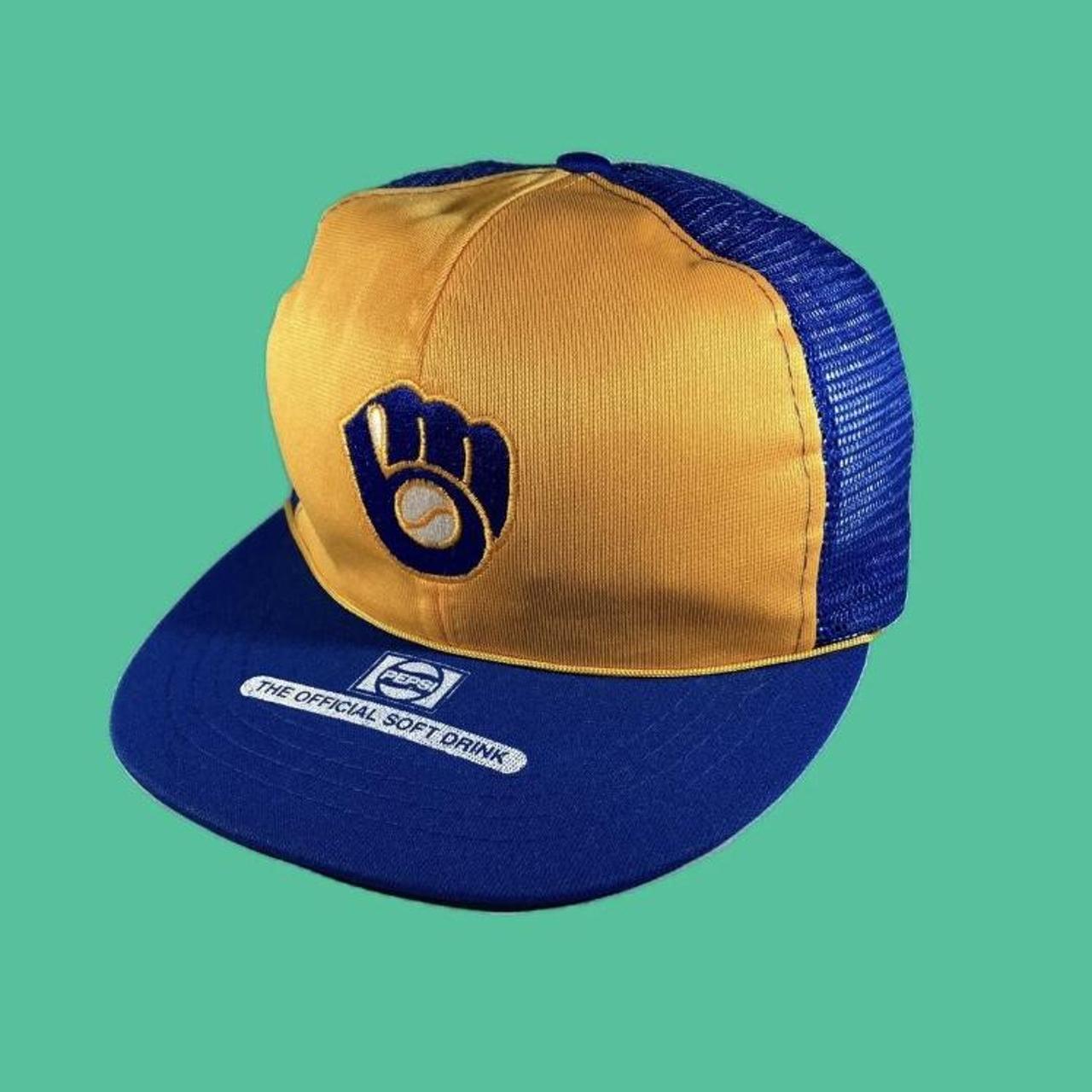 Vintage 80s MLB Milwaukee Brewers Promotional - Depop