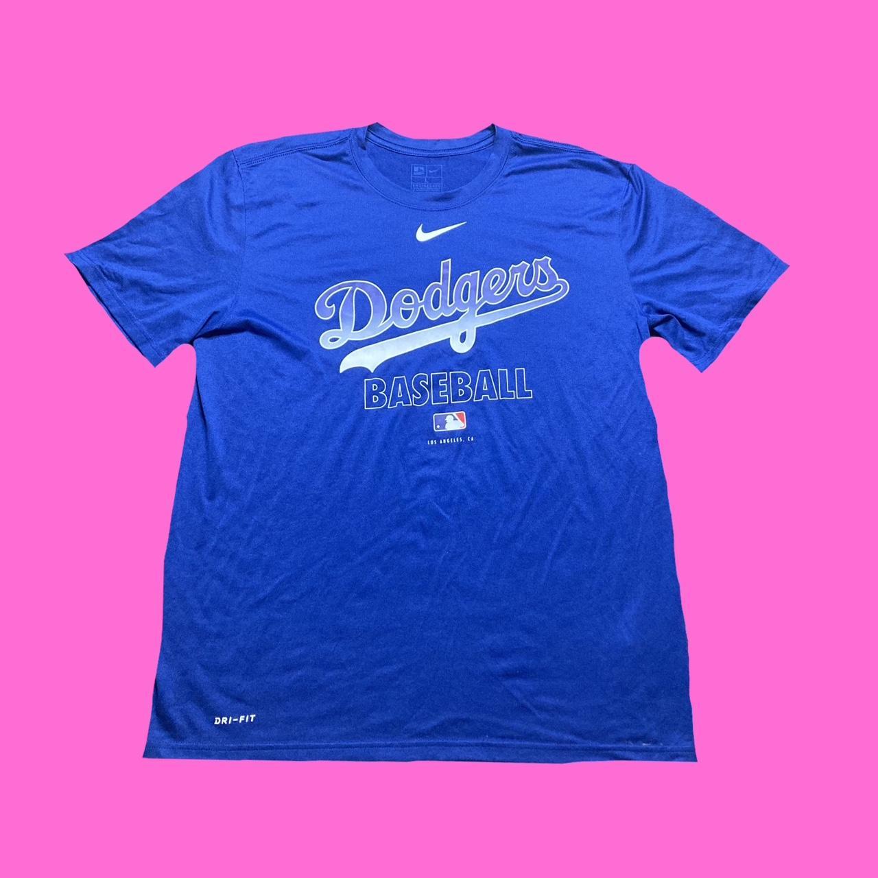 LA dodgers athletic dri-fit shirt ⚾️ amazing quality - Depop