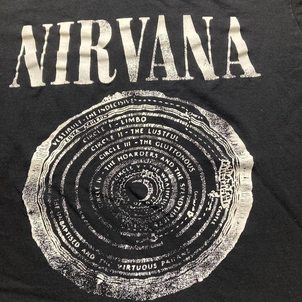 nirvana circle shirt