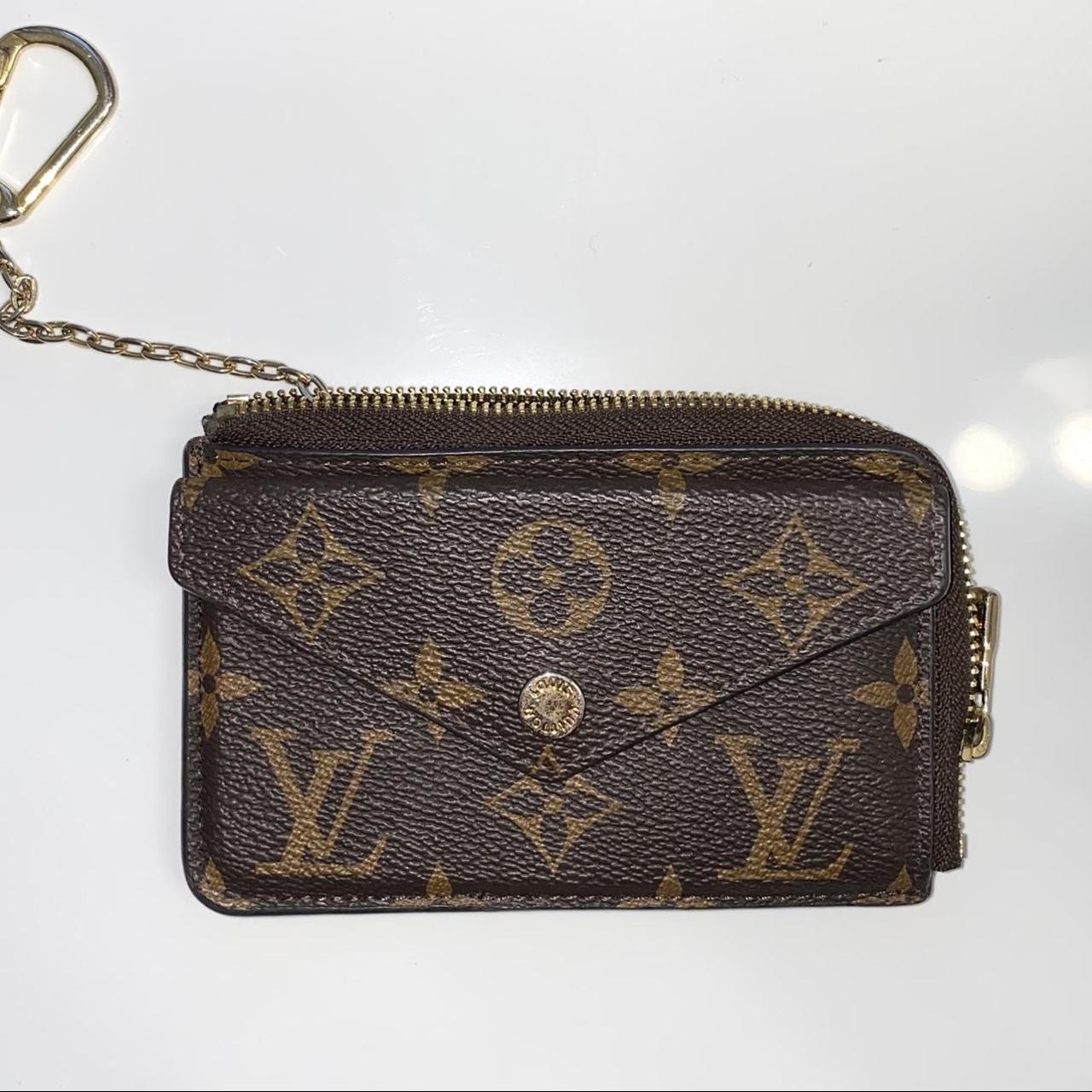 Louis Vuitton Romy card holder in armagnac Brown, - Depop