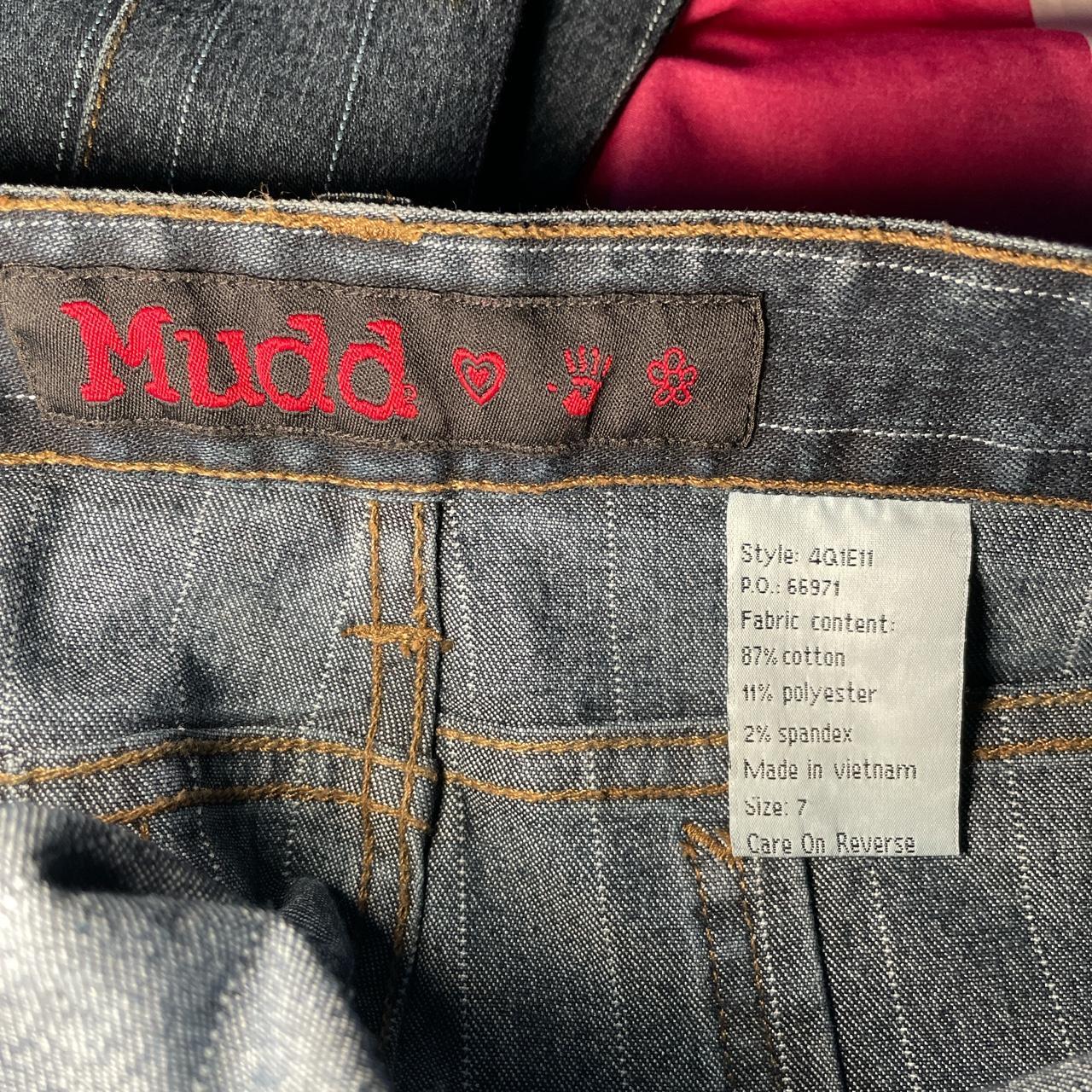 vintage Mudd jeans very low rise flare jeans size... - Depop