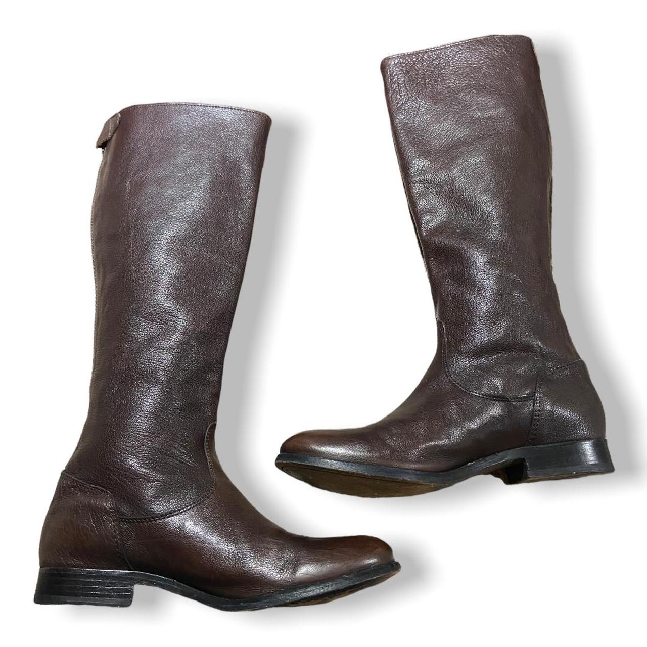 frye melissa back zip boots