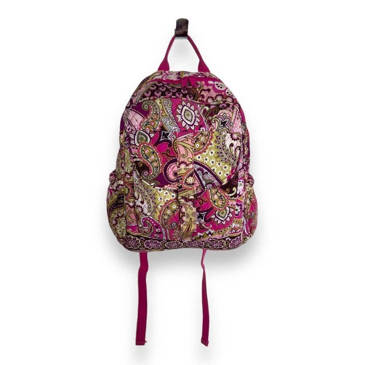 Vera bradley best sale purple paisley backpack