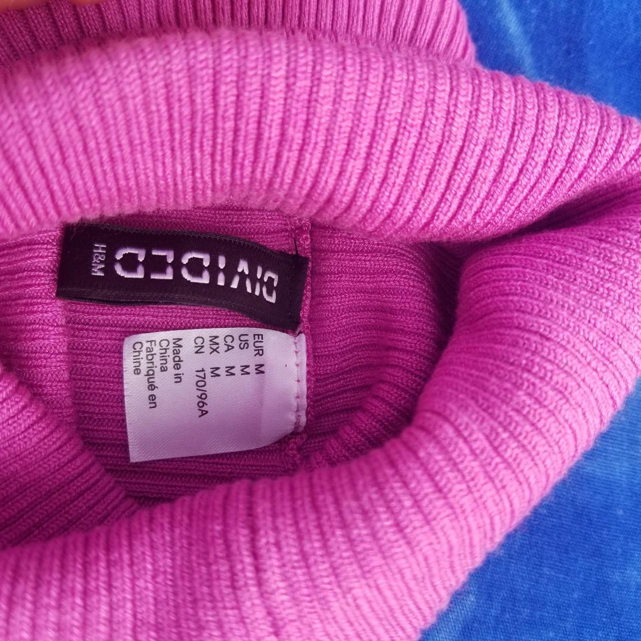 H&M Divided Sweater ☆ Lovely Orchid Pink Sweater ☆... - Depop