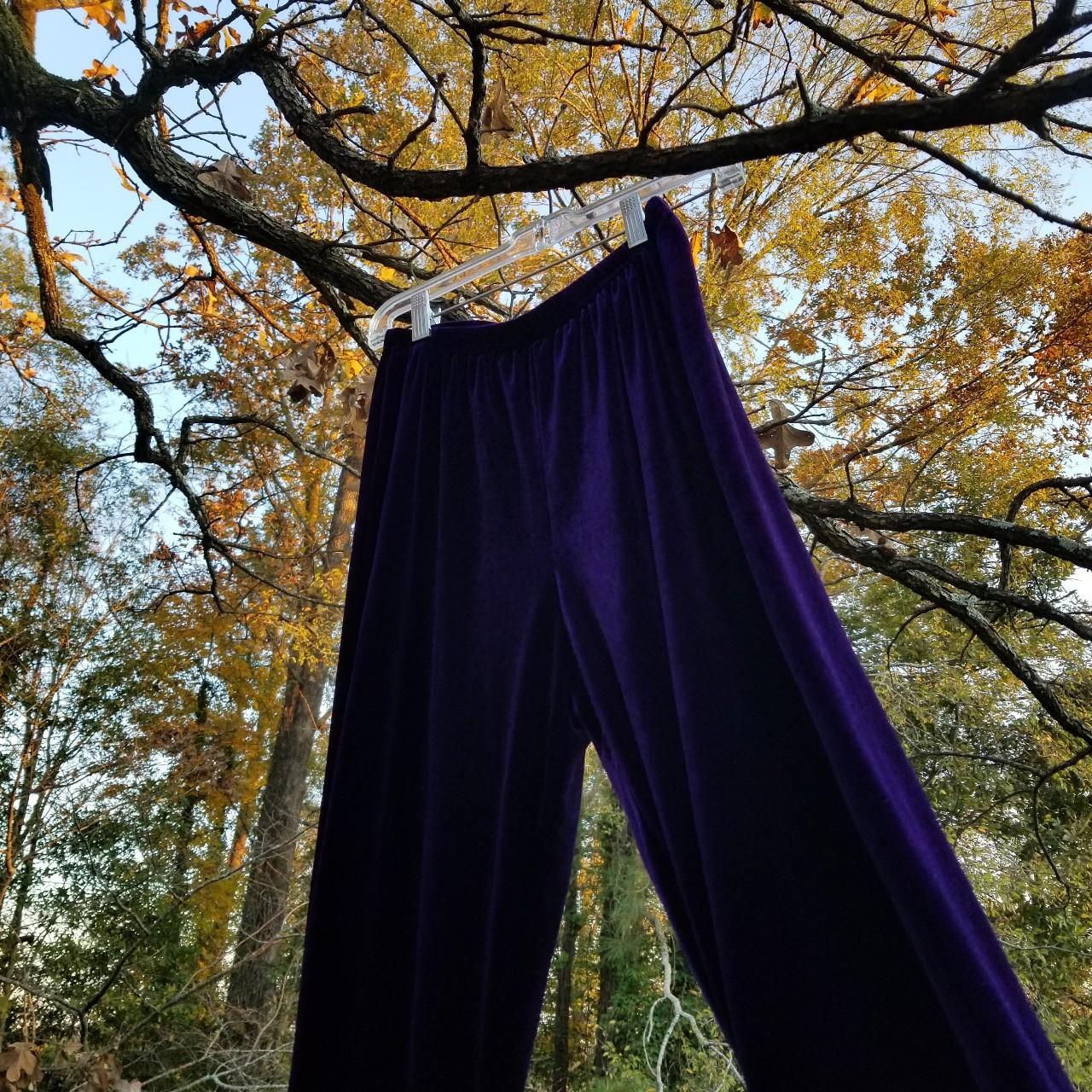 Purple Velvet Pants for Women for sale | eBay