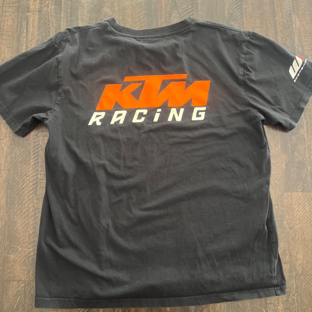 Ktm men's black t-shirt