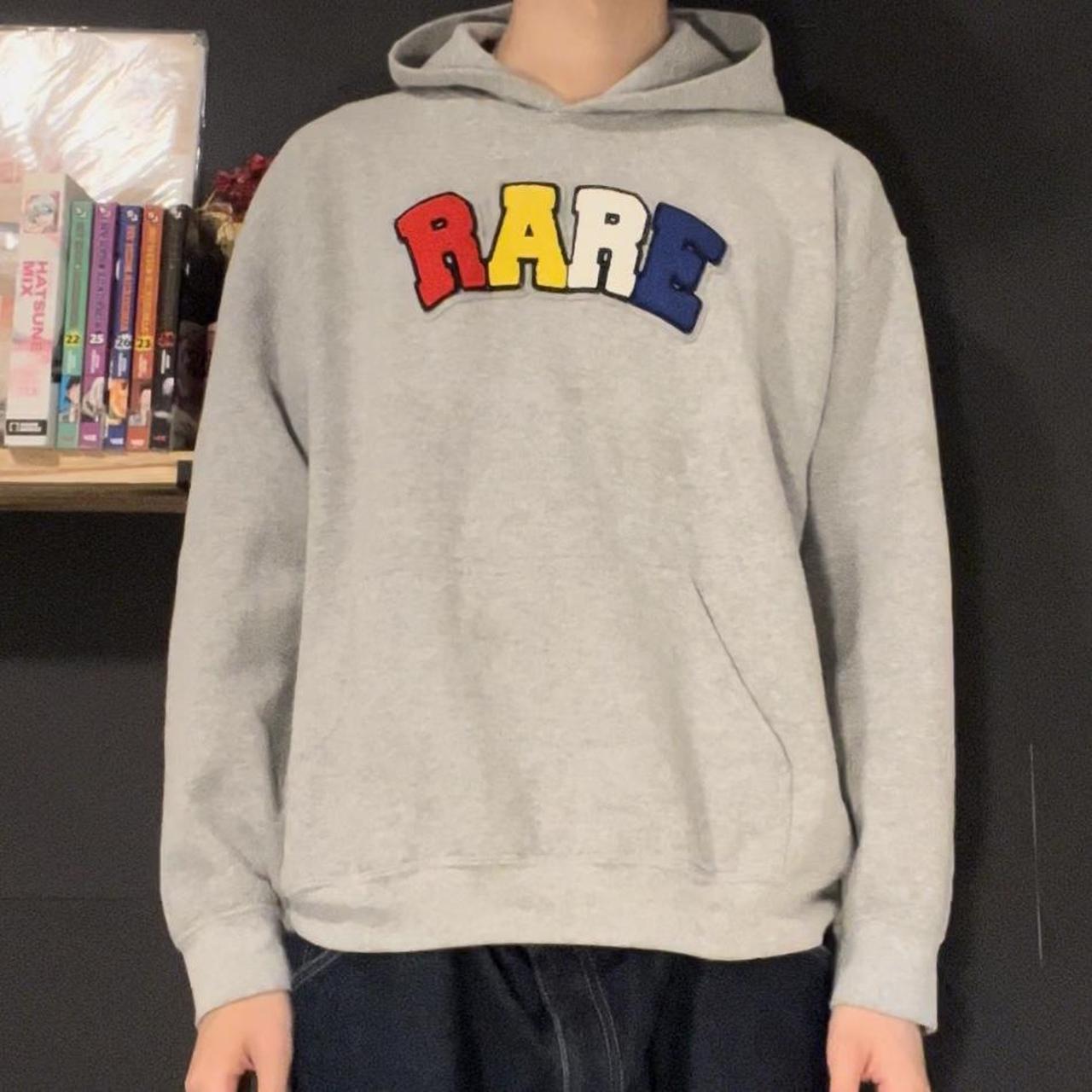 Very rare brand primary gray hoodie vintage... - Depop