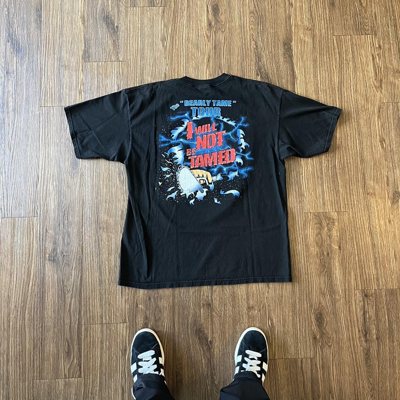 Vintage 90’s Chainsaw Man Bear Mark Kurtz Graphic... Depop