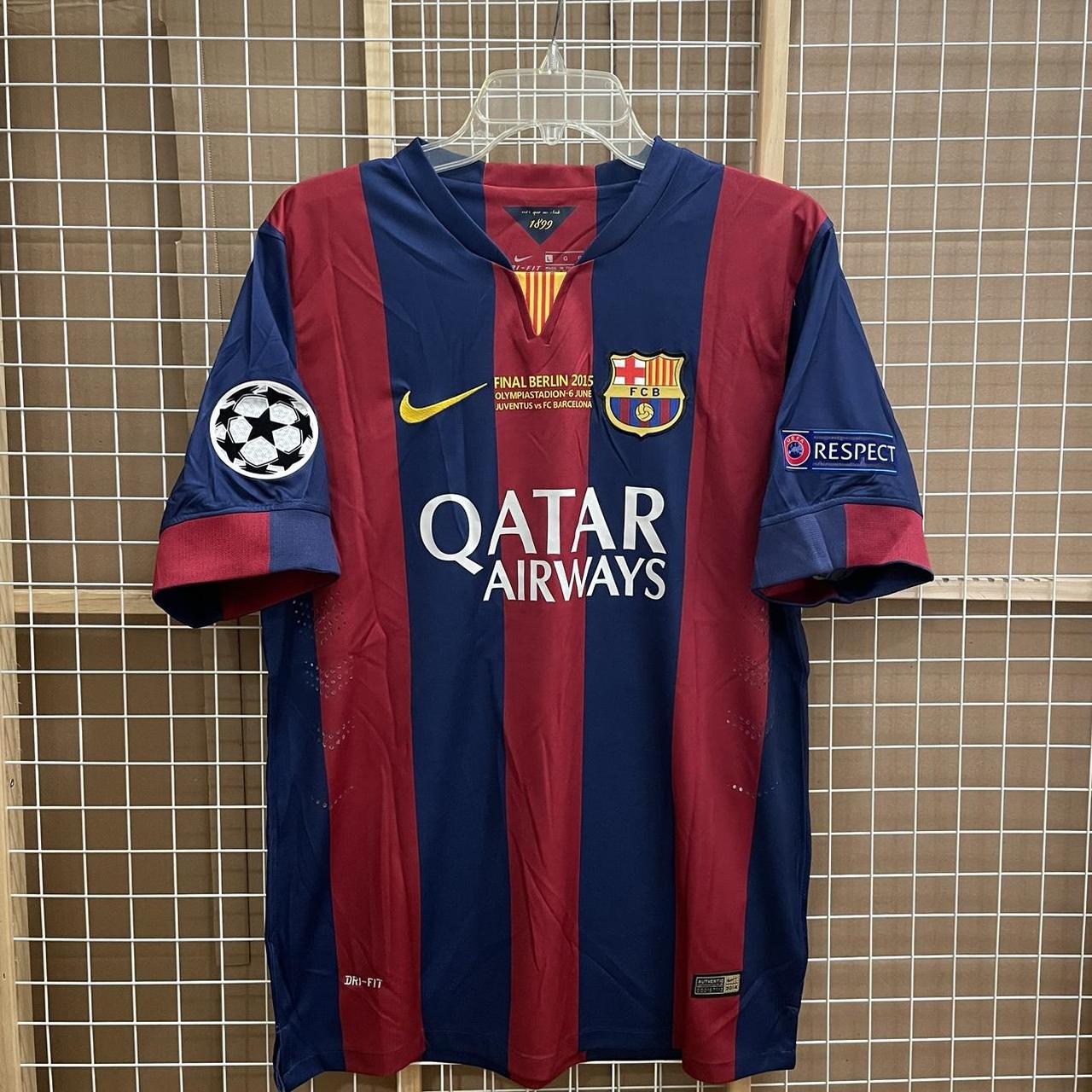 Nike FC Barcelona jersey 10 Lionel Messi 2012/13 Qatar men's S/M/L