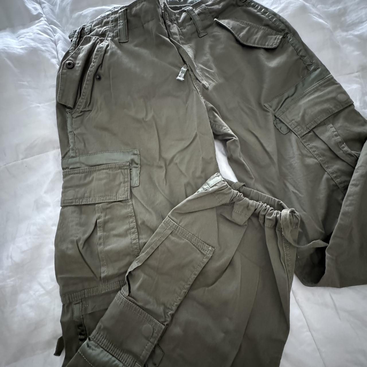 パンツ Abercrombie&Fitch / 00's military cargo Vintage 90s ABERCROMBIE & FITCH Parachute Pants Military