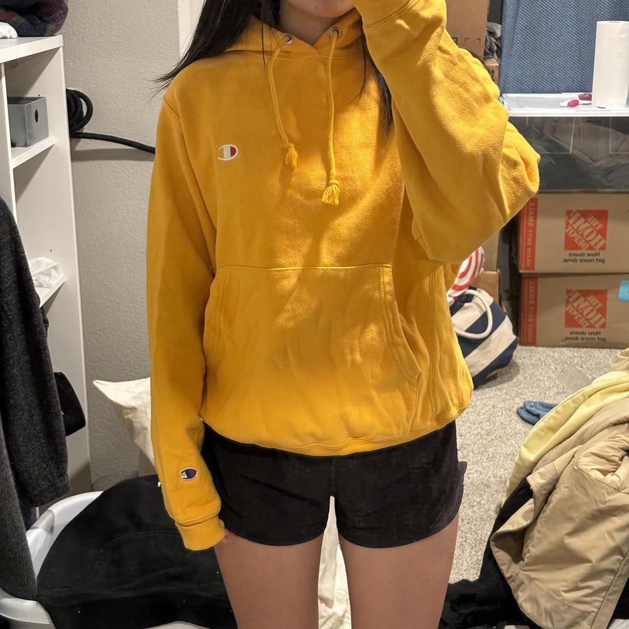 Champion hoodie sales womens gold