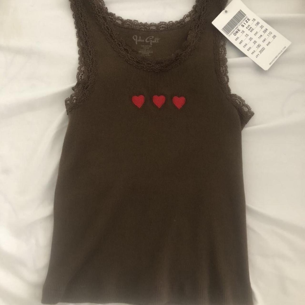Brown Brandy Melville tank top with tag Depop