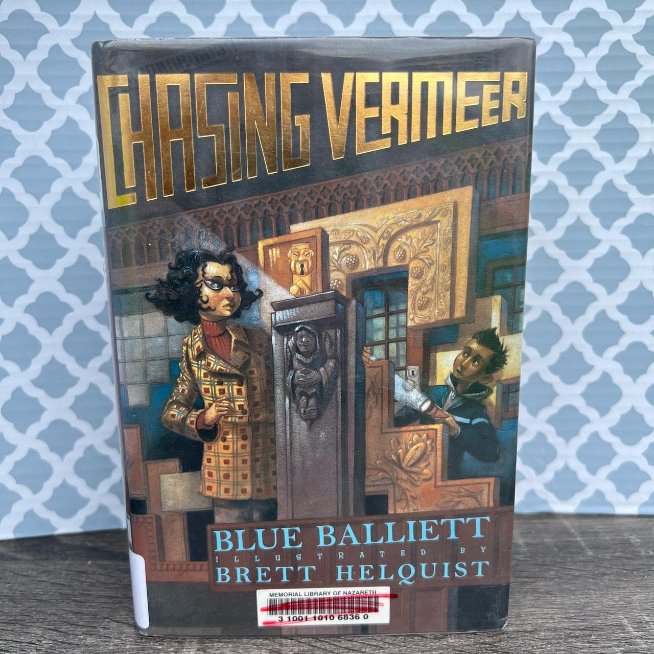 Chasing Vermeer by Blue Balliett Hardcover Book... - Depop