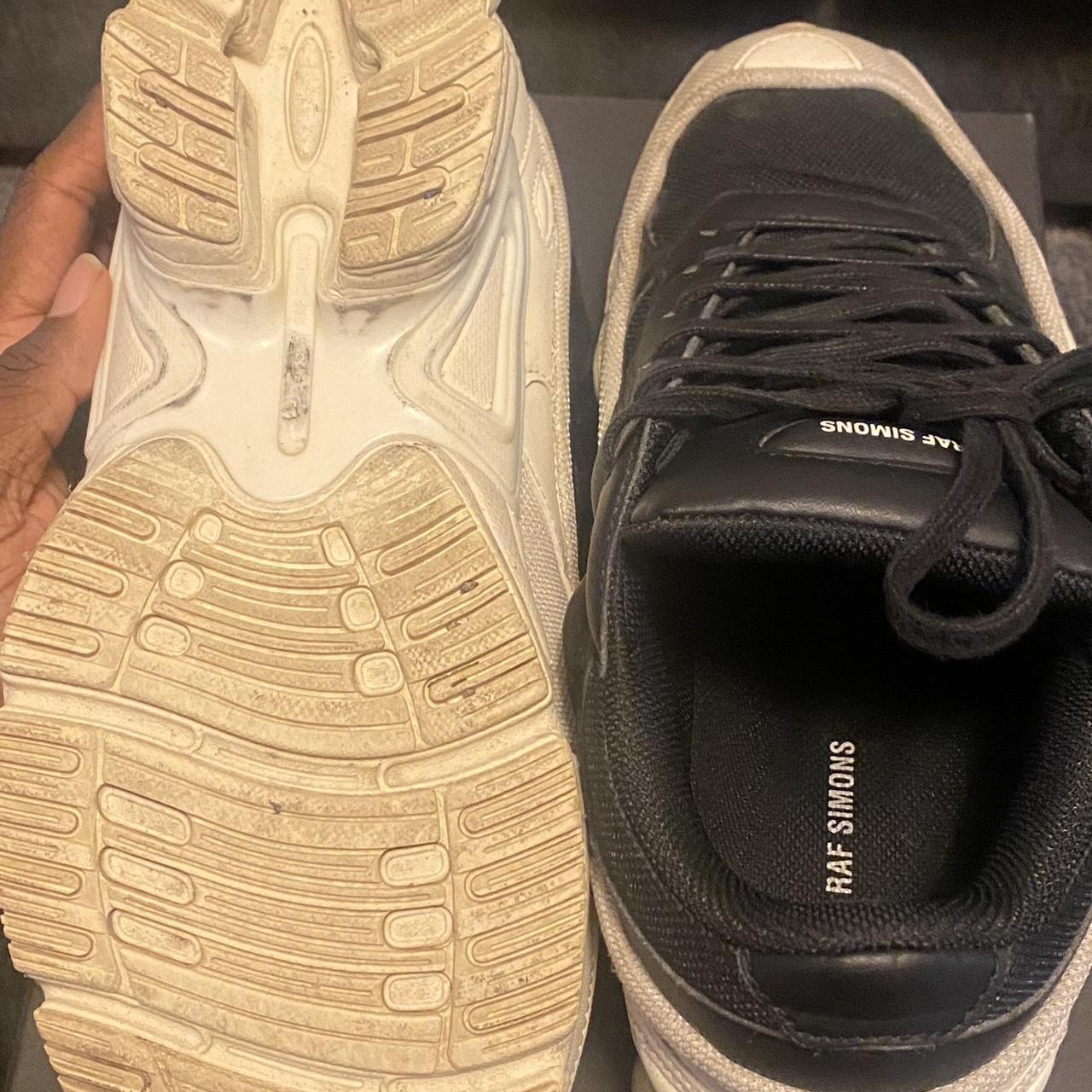 raf simons ozweego black and white