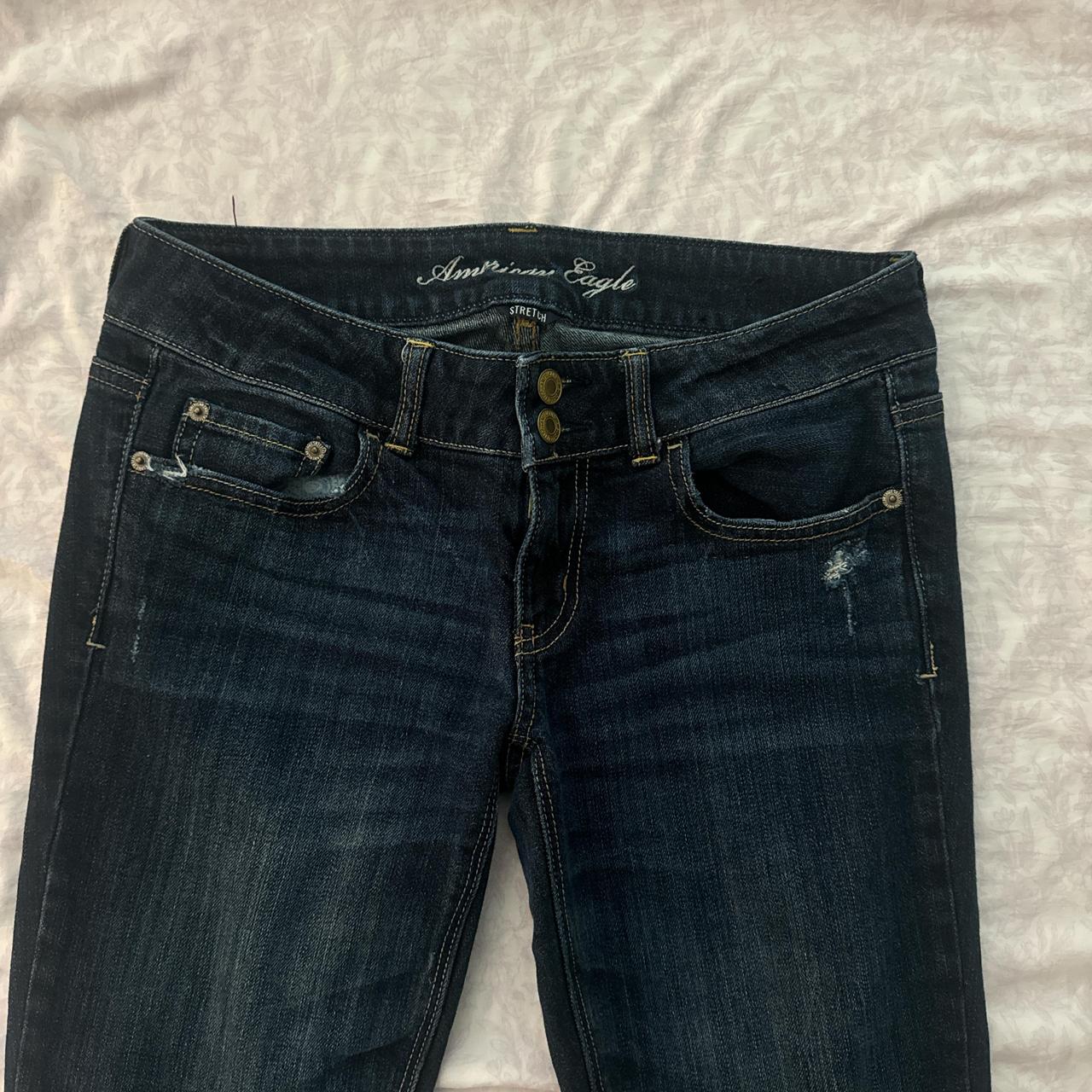 vintage american eagle low rise bootcut jeans - Depop