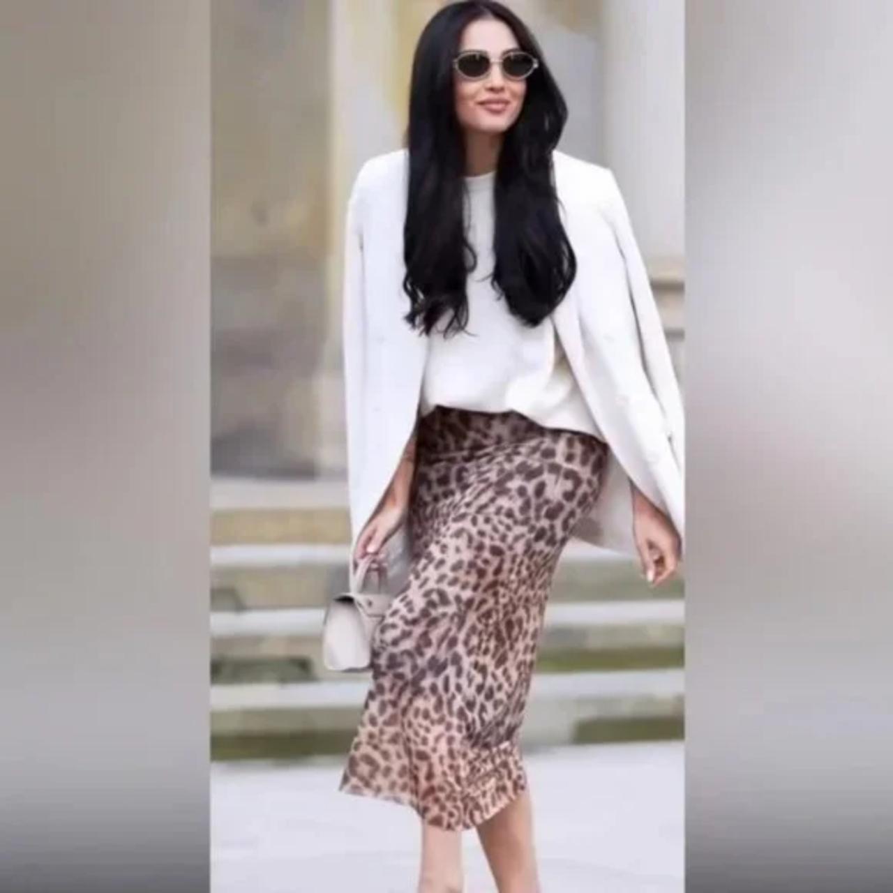 ZARA ANIMAL PRINT TULLE SKIRT, New With Tag, ZARA