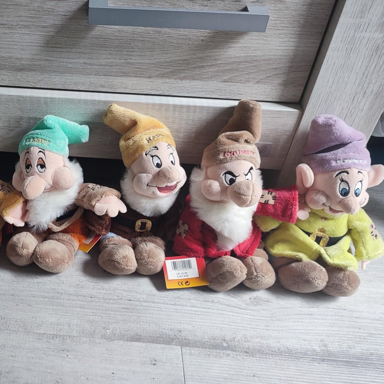 Seven dwarfs plush set deals