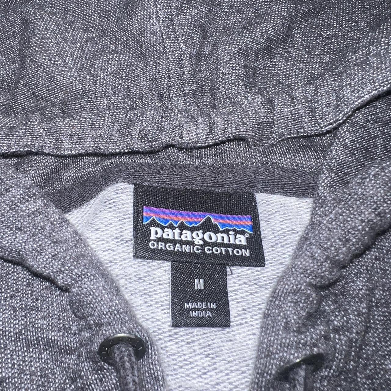 Patagonia Men's Grey Hoodie | Depop