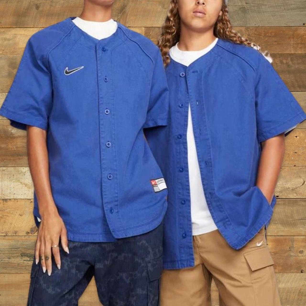 Nike SB Blue Baseball Jersey