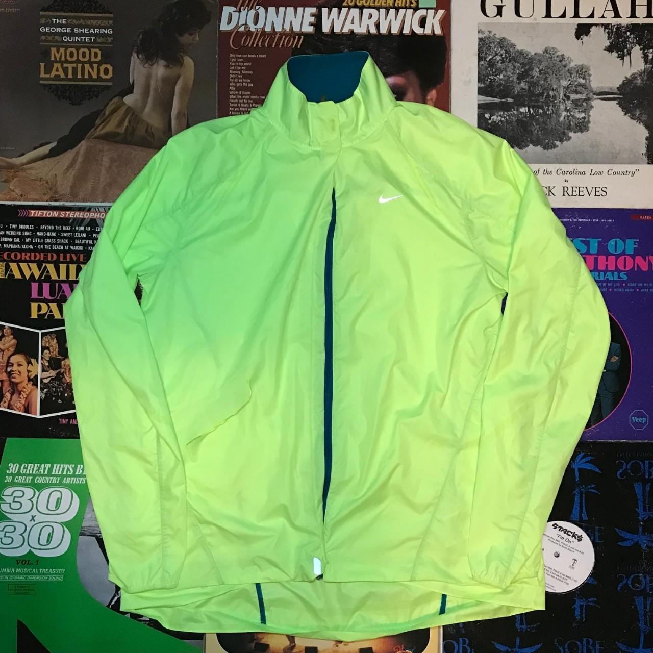 Nike high vis running jacket. There are some flaws