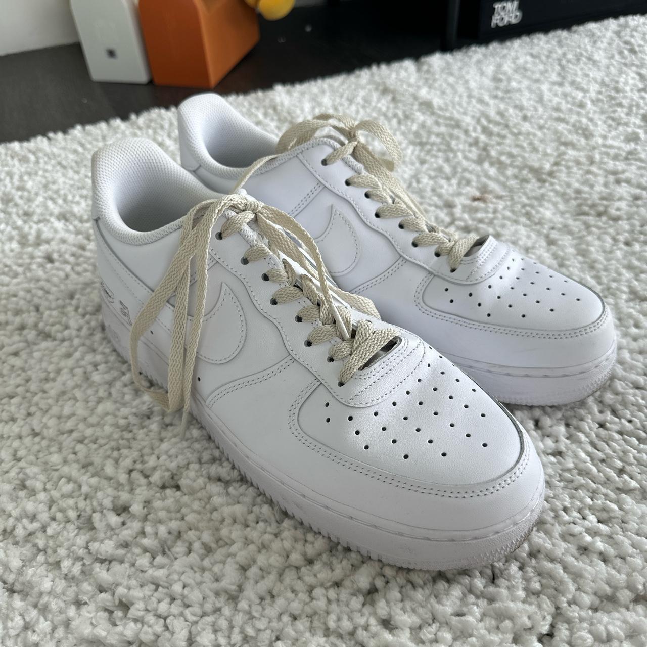 Nike Men's White Trainers | Depop