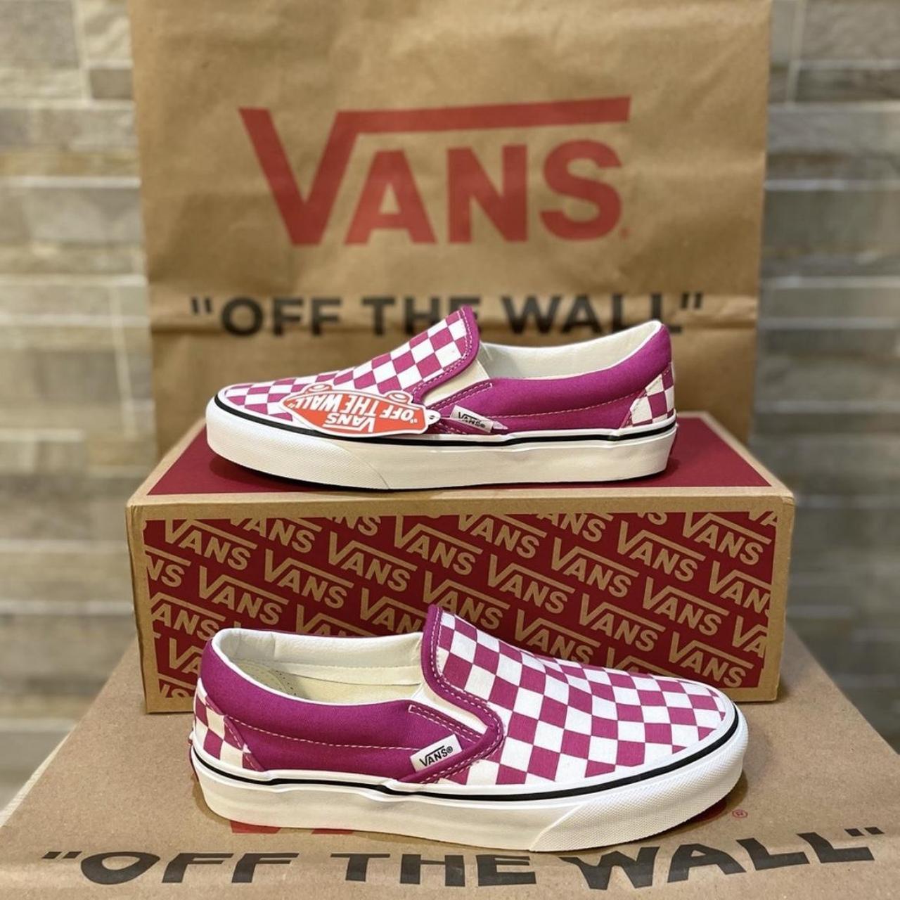 Vans dry deals rose checkerboard