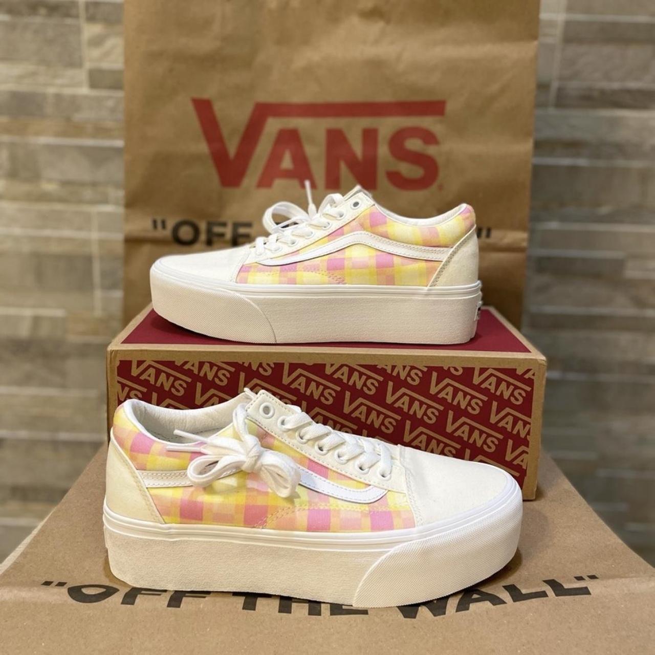 VANS classic old skool (geo trek Olive) Brand new | Depop