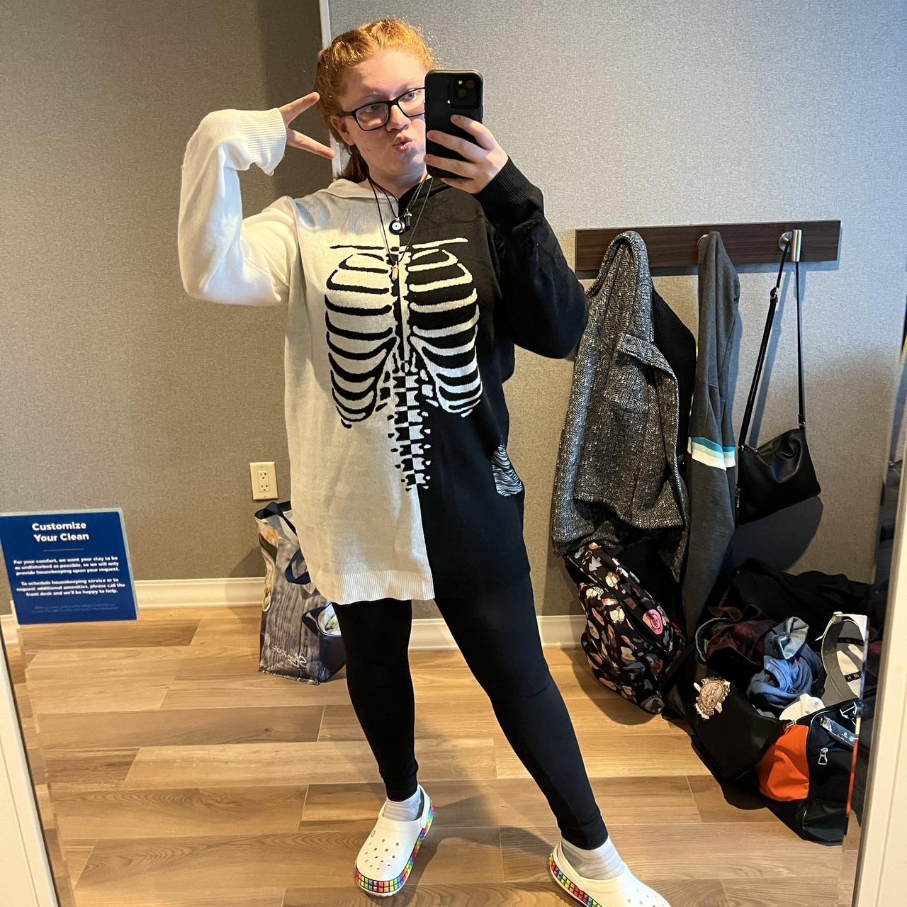 Skeleton sweater dress online