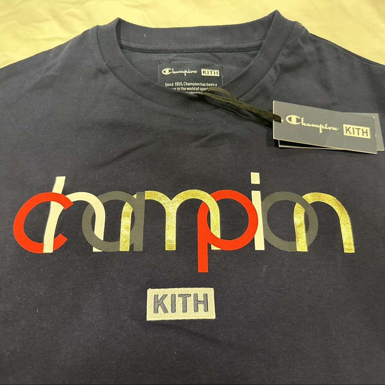 Kith champion t shirt DEADSTOCK WITH TAGS Depop