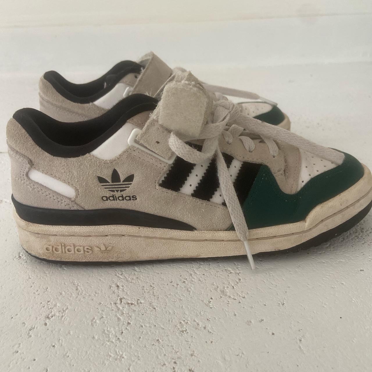 Adidas forum low. I got in Paris green white and... - Depop