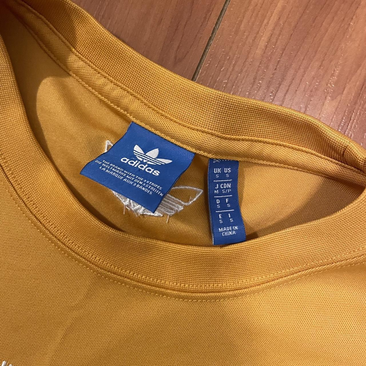 Adidas china 2025 t shirt yellow