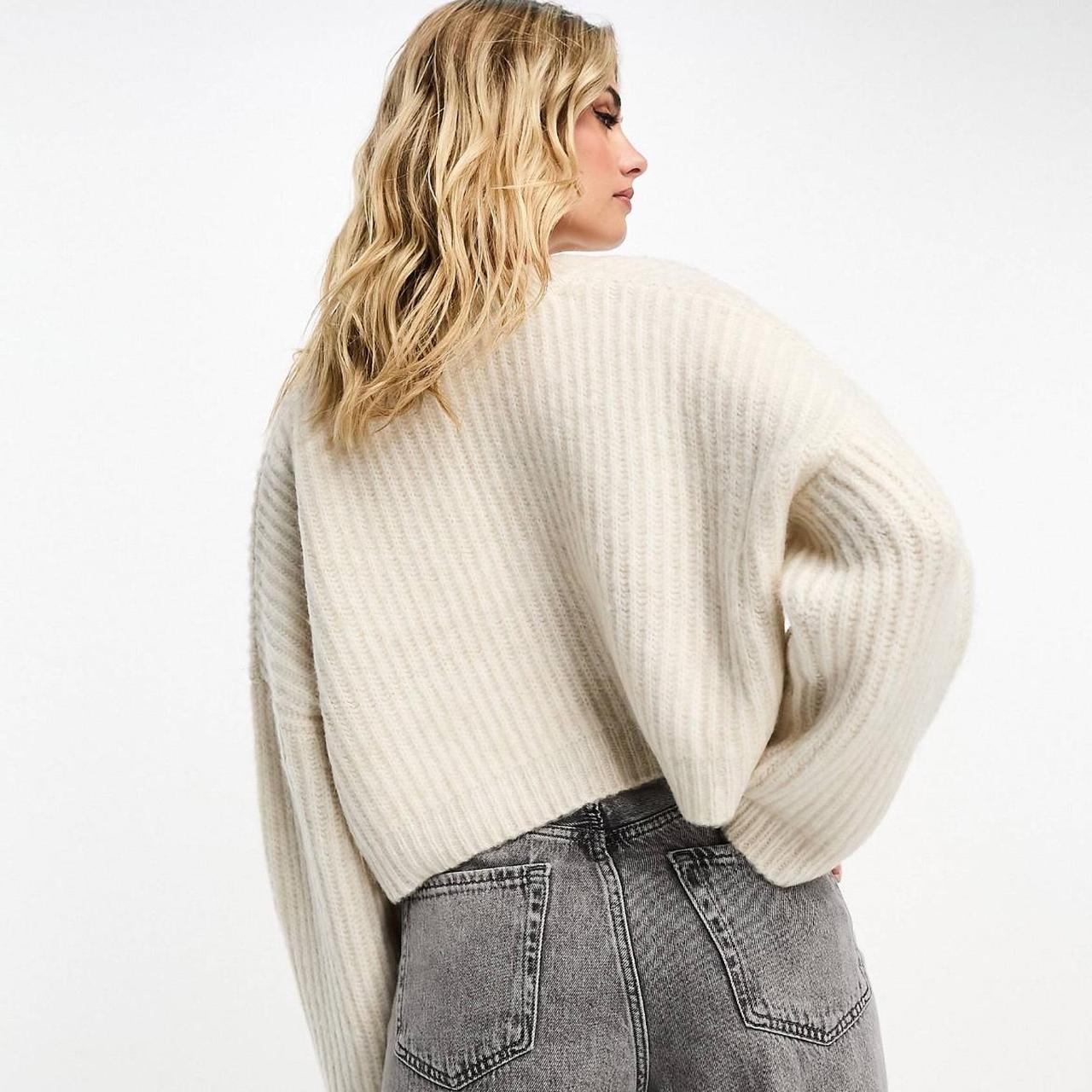 Miss Selfridge V Neck Thin Jumper Miss Selfridge Fluffy V Neck