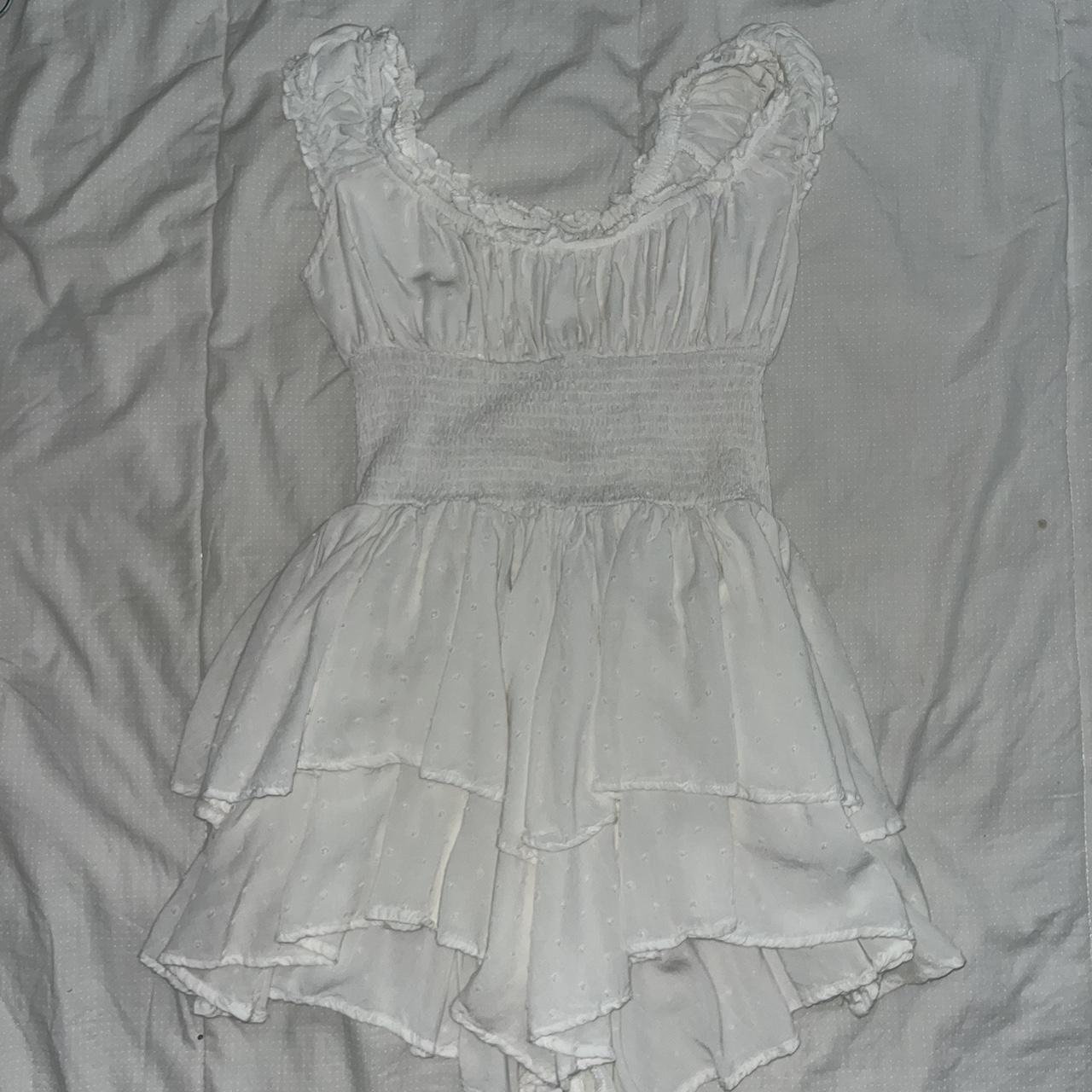 white princess polly romper worn once to the eras tour - Depop