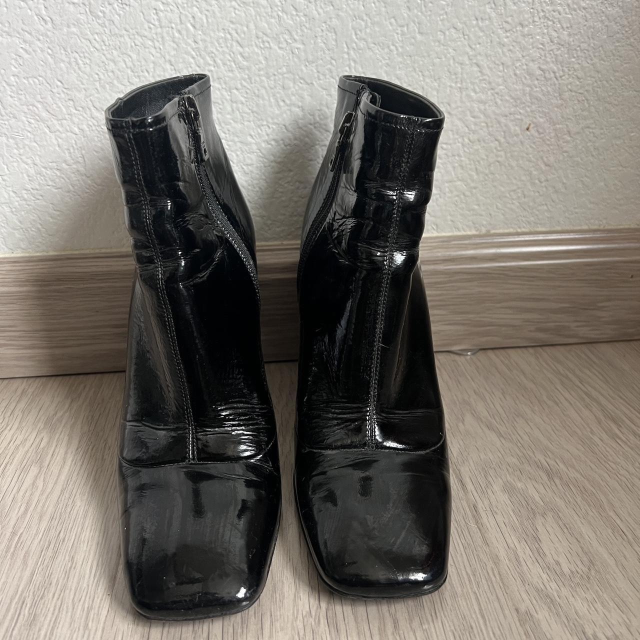 Zara boots prada hot sale